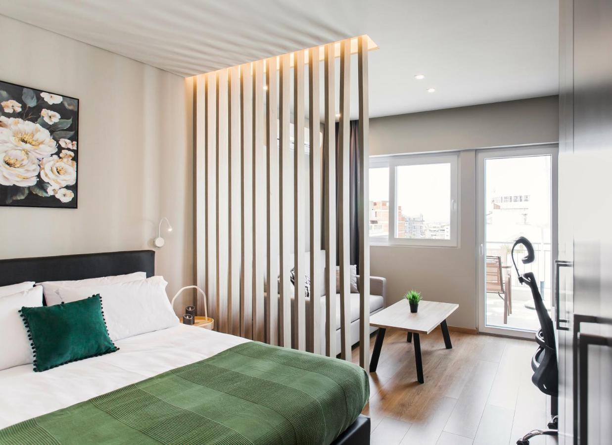 Wyz Attiki Aparthotel Aten Exteriör bild